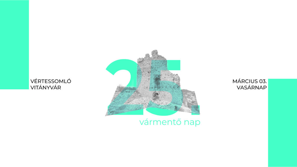 Csatlakozz Te is a 25. Vitányvári Vármentő Naphoz március 3-án, vasárnap!